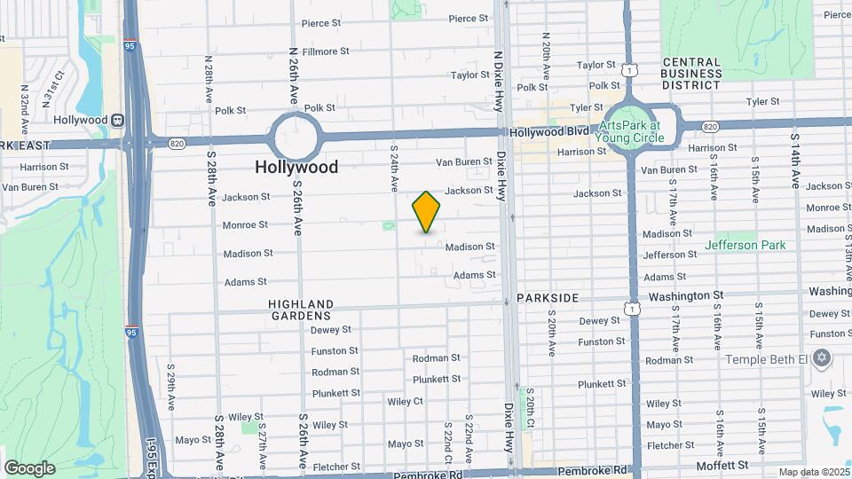 2245 Madison St Map and Location Details