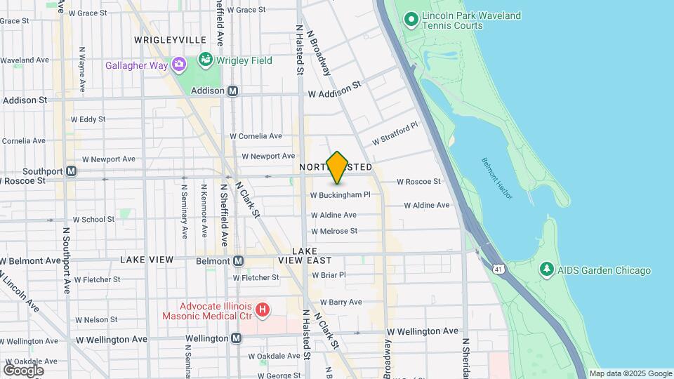 706 W Buckingham Pl, Unit 700 West Grace 710-2 Map and Location Details