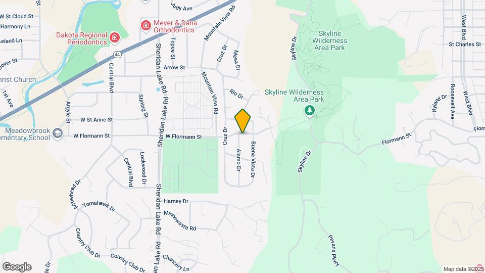 2202 Alamo Dr Map and Location Details