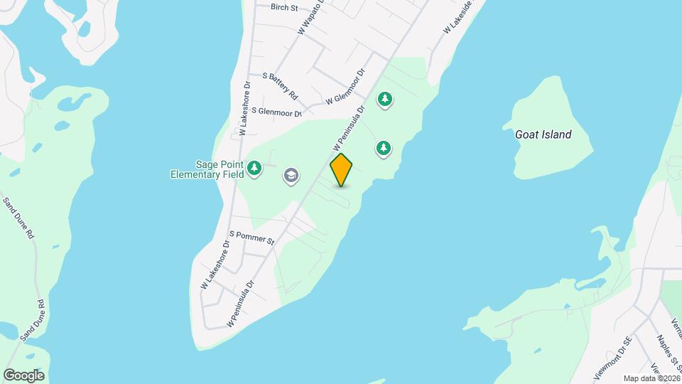 3905 W Peninsula Dr Mapa y Detalles de la Ubicación