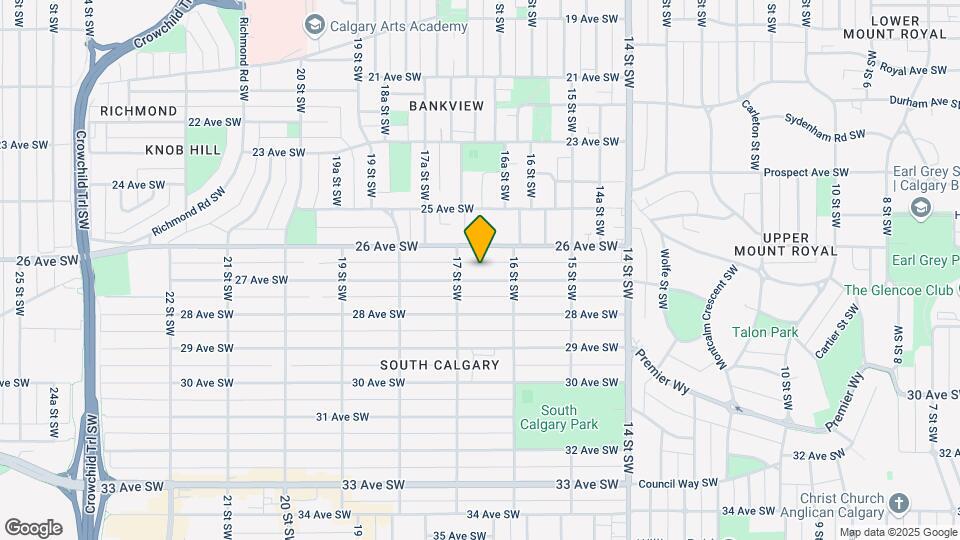 1724 27th Ave SW Map and Location Details