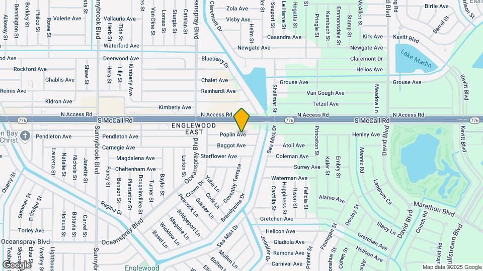11401 Poplin Ave Map and Location Details