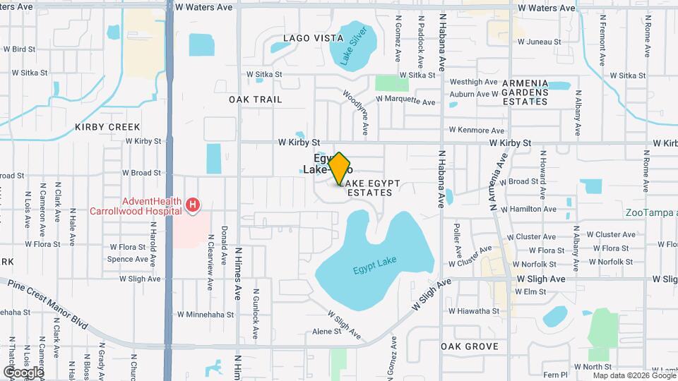 7502 Lakeside Blvd Map and Location Details