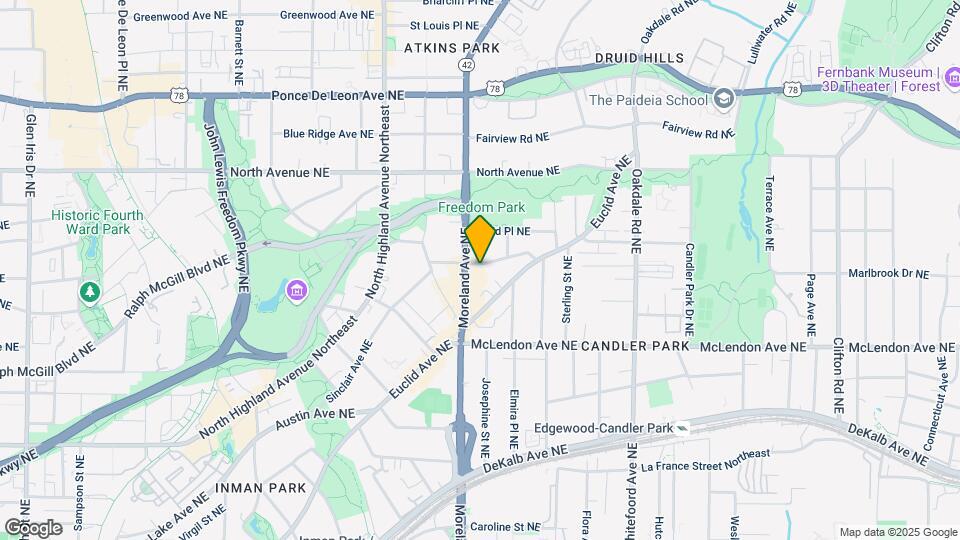 1191 Mansfield Ave NE, Unit 1191 Mansfield Ave Mapa y Detalles de la Ubicación