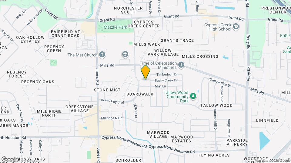 10615 Alderford Ct Map and Location Details