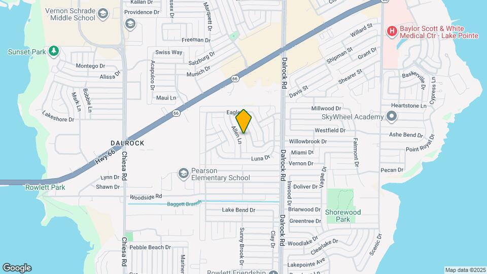 5606 Allen Ln Mapa y Detalles de la Ubicación