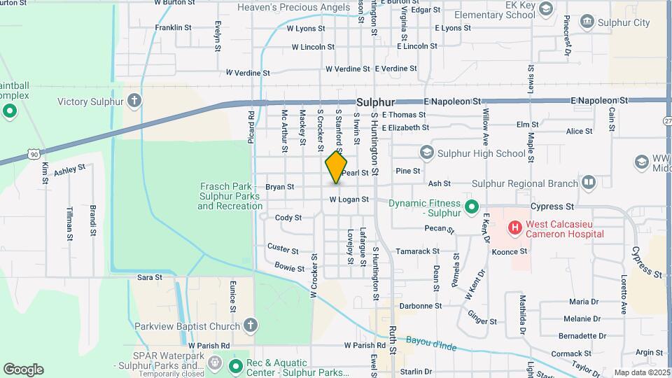 801 S Stanford St Mapa y Detalles de la Ubicación