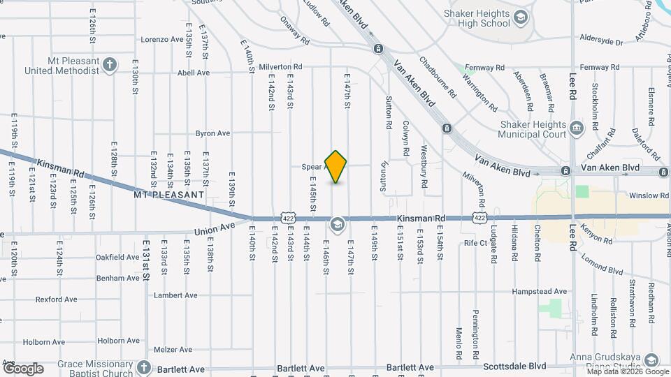 3445 E 146th St Map and Location Details
