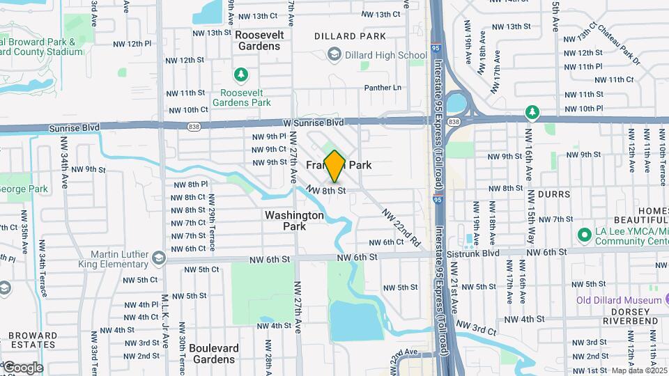2409 NW 8th St Map and Location Details