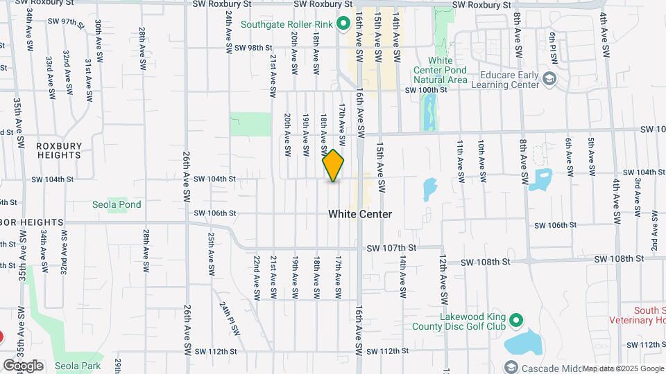 10423 17th Ave SW Map and Location Details