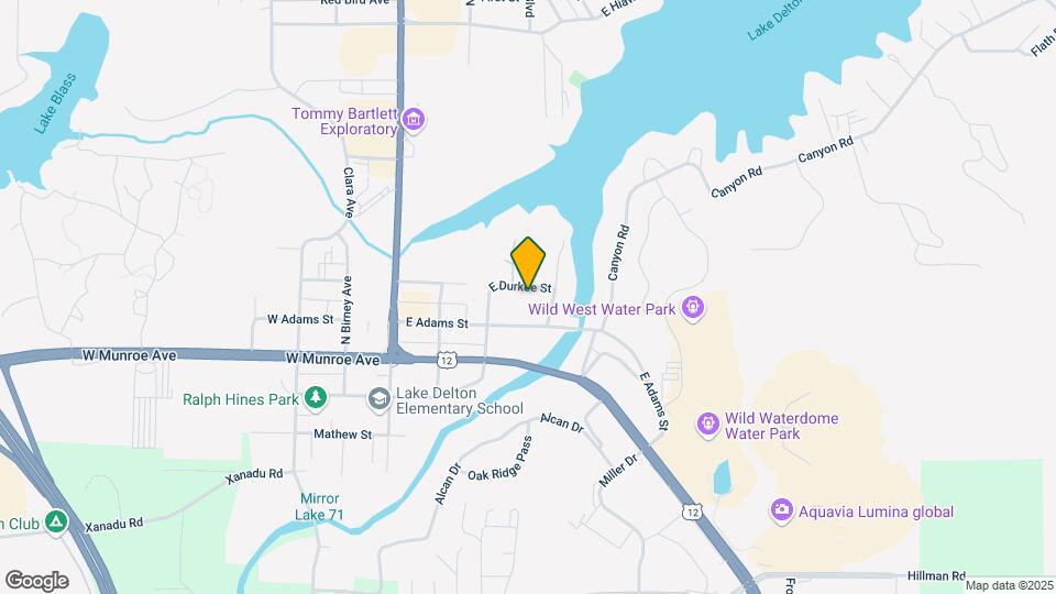 240 E Durkee St Map and Location Details