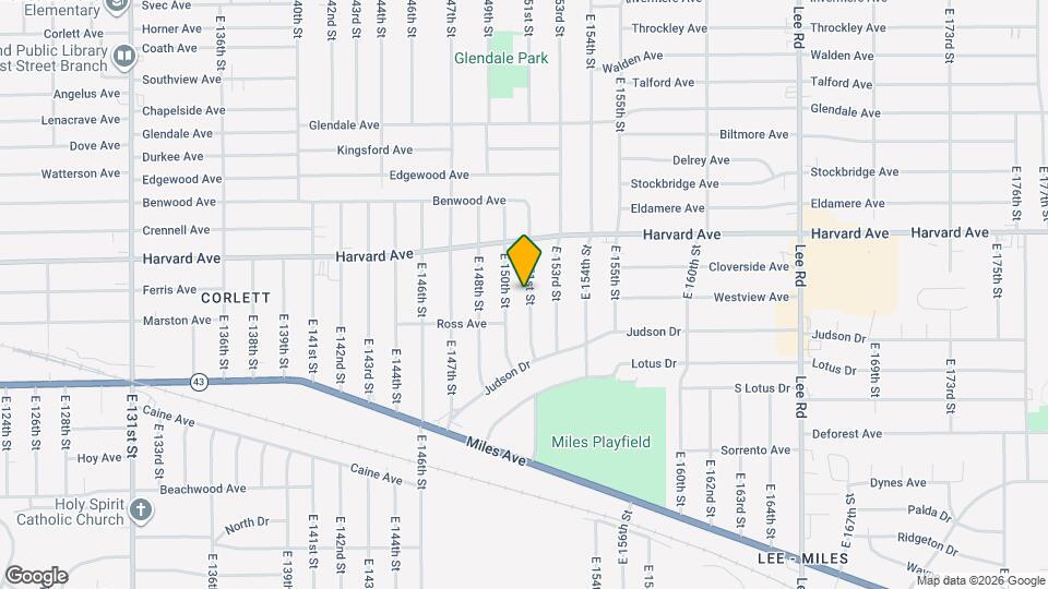 4106 E 151st St Map and Location Details