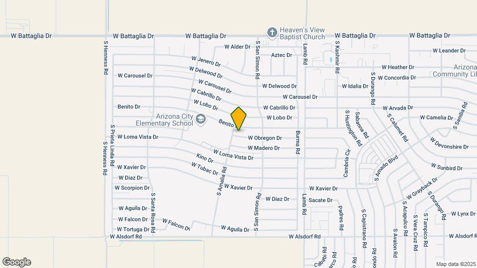 11778 W Obregon Dr Map and Location Details
