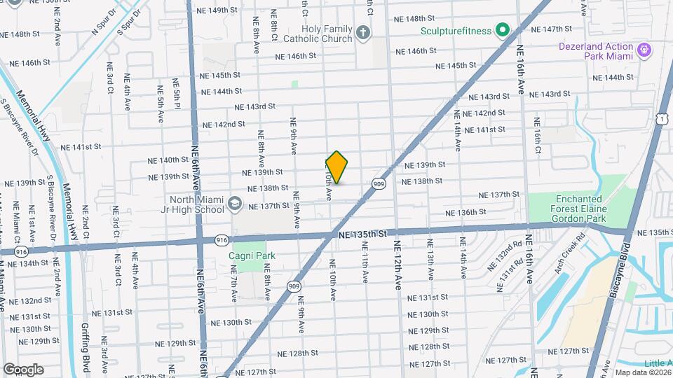 1010 NE 138th St Map and Location Details