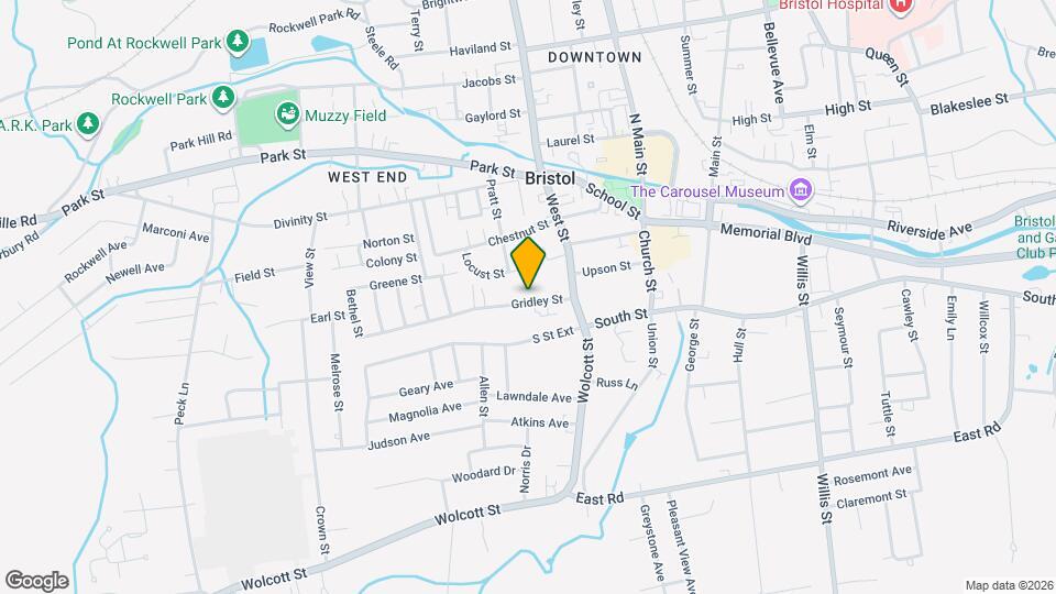 48 Gridley St Map and Location Details
