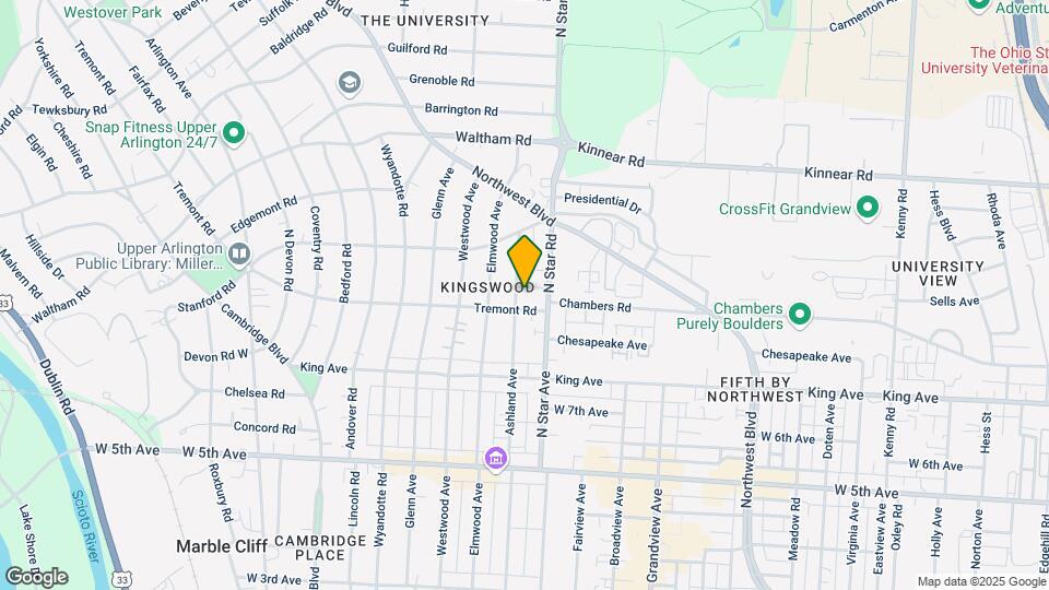 1810 Ashland Ave Map and Location Details