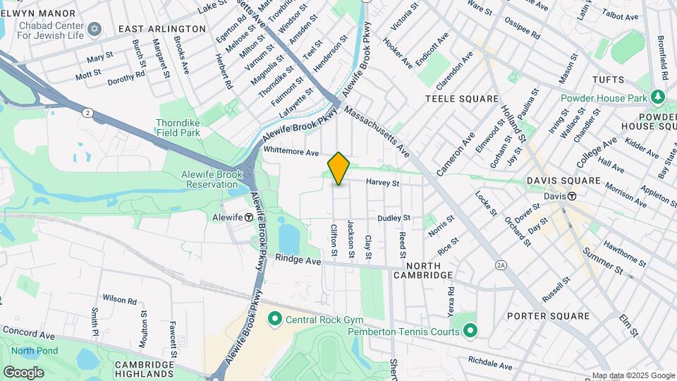 123 Clifton St, Unit 3 Map and Location Details