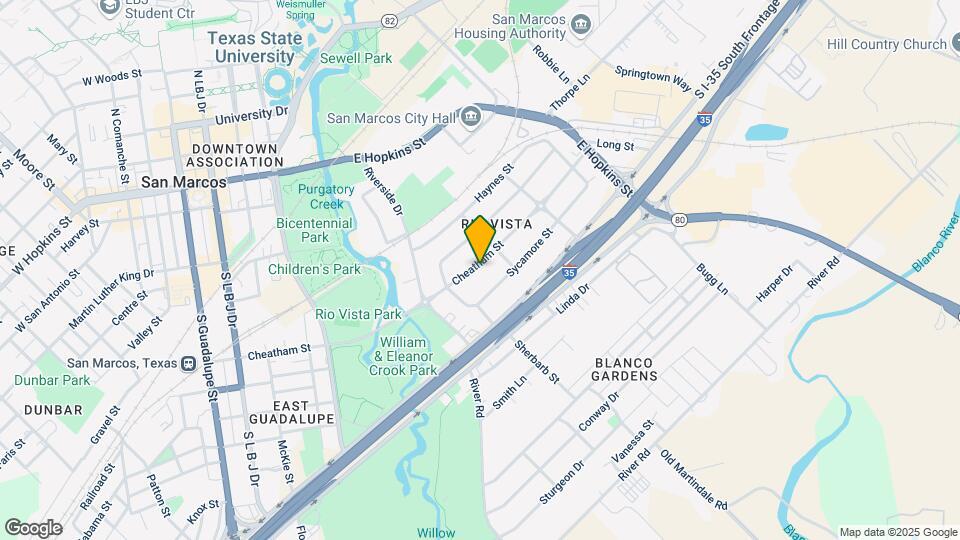 936 Cheatham St Map and Location Details