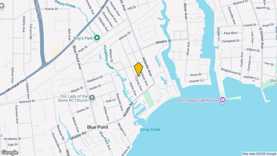 53 Corey Ave Mapa y Detalles de la Ubicación