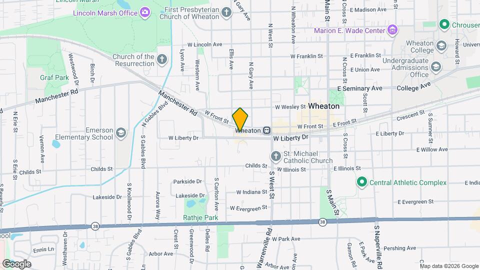 WHEATON CENTER Map and Location Details