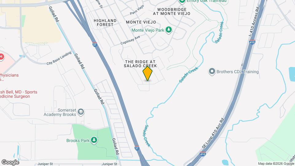 8331 Bending Willow Map and Location Details