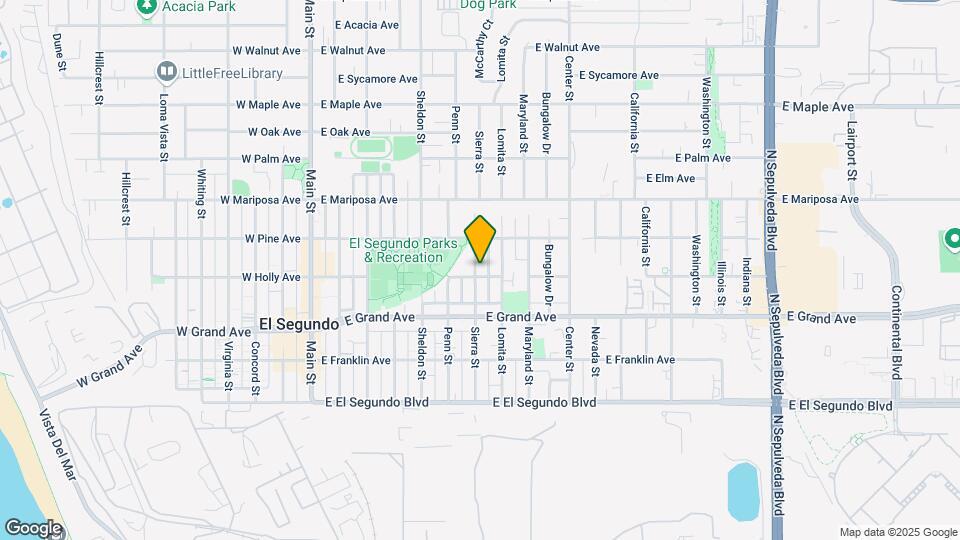 408 Sierra St Mapa y Detalles de la Ubicación