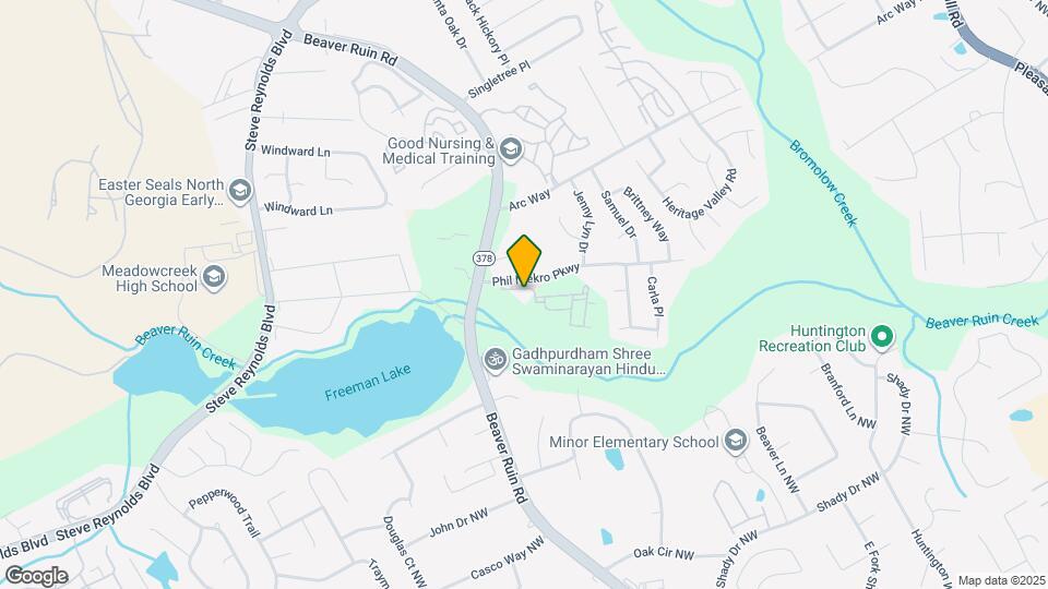 4270 Phil Niekro Pkwy Map and Location Details