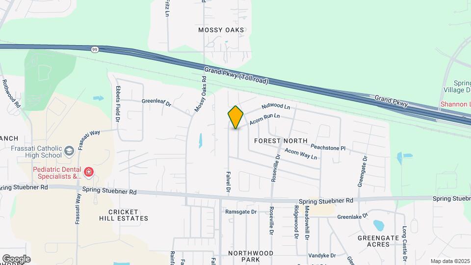 22315 Walnut Valley Dr Map and Location Details