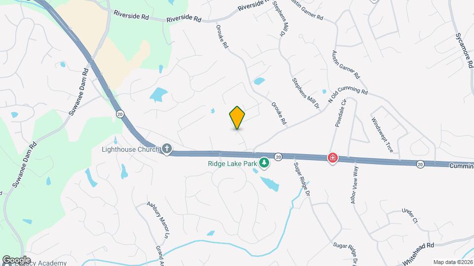 593 Glencora Close Map and Location Details