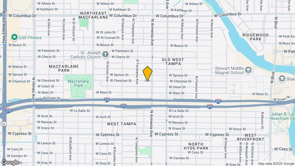 2512 W Chestnut St Map and Location Details