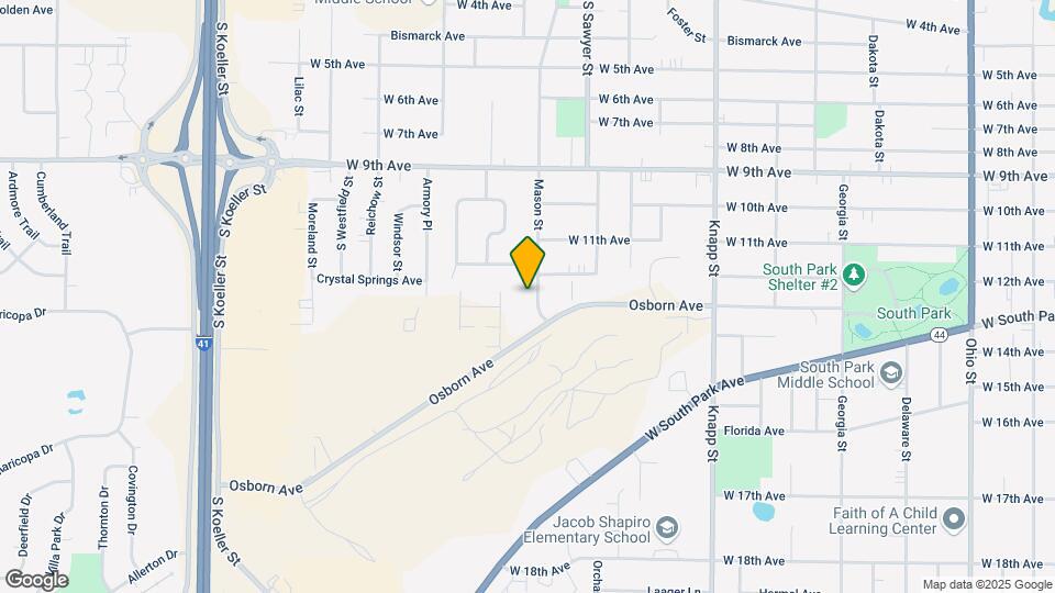 Deerfield Village Apartments Map and Location Details