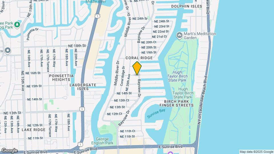 1529 Bayview Dr Map and Location Details