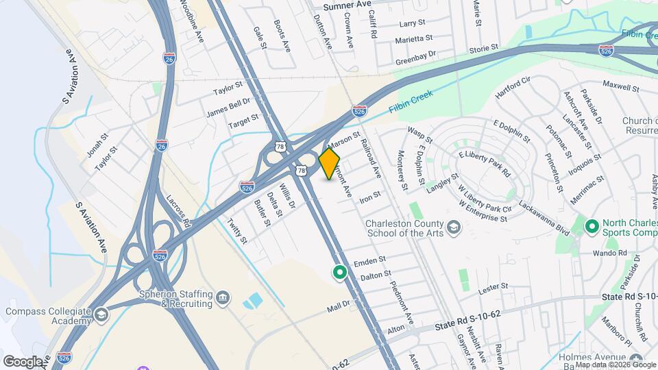 5120 Rivers Ave Map and Location Details