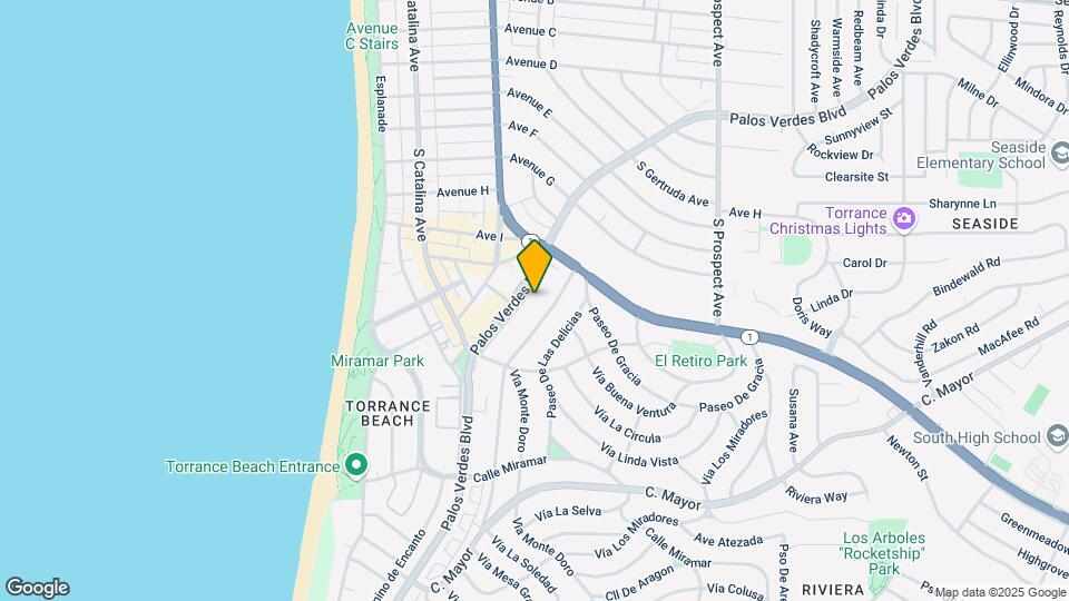 136-138 Palos Verdes Blvd Map and Location Details