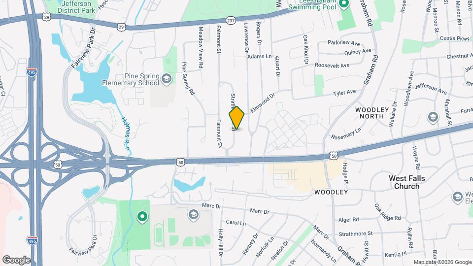 3013 Strathmeade St, Unit South Suite Mapa y Detalles de la Ubicación
