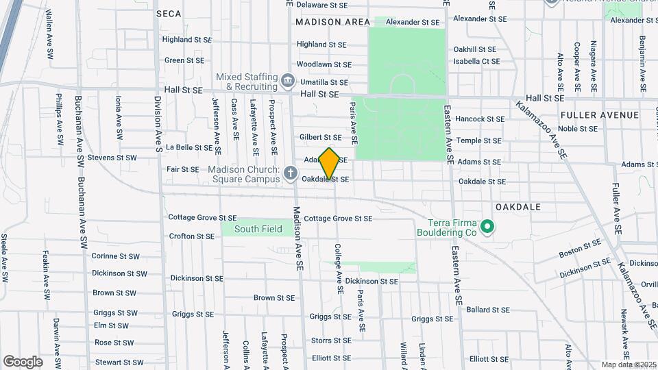 452 Oakdale St SE Map and Location Details