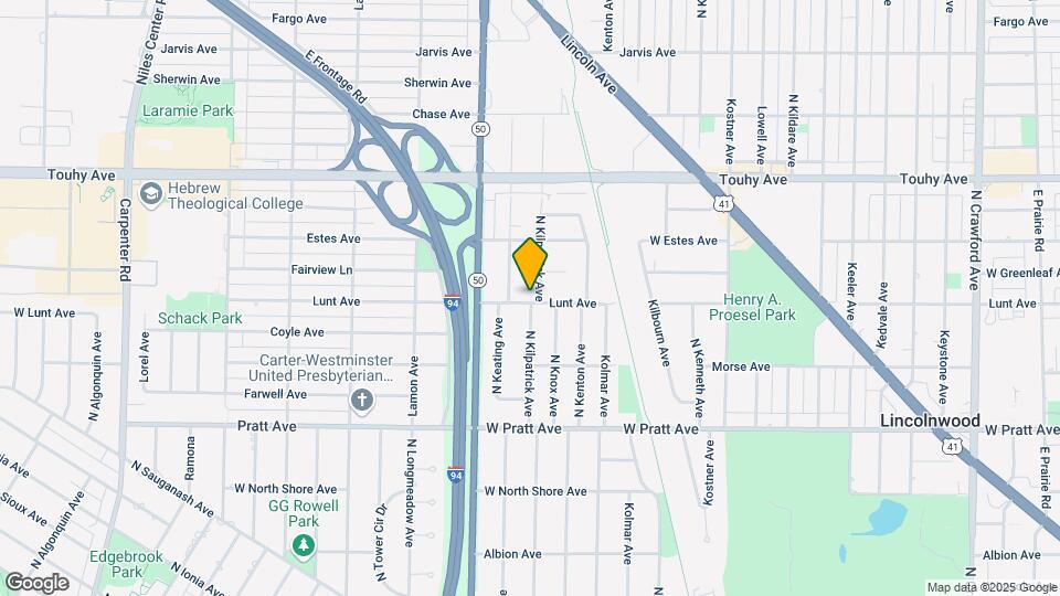 7000 N Kilpatrick Ave Map and Location Details
