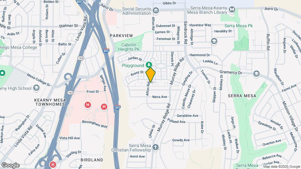 3123 Afton Rd Map and Location Details