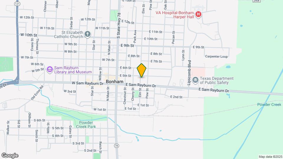 520 E 5th St Map and Location Details