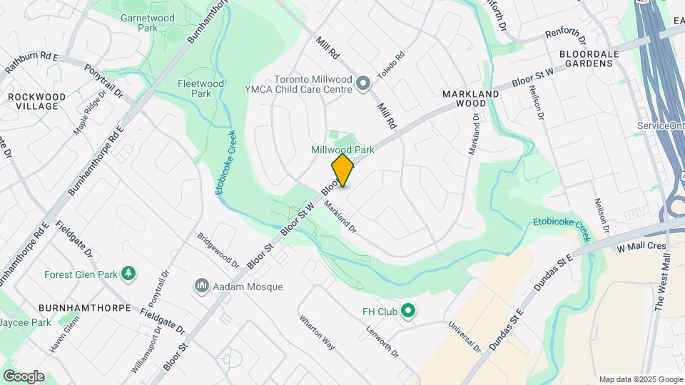 The Markwood Map and Location Details