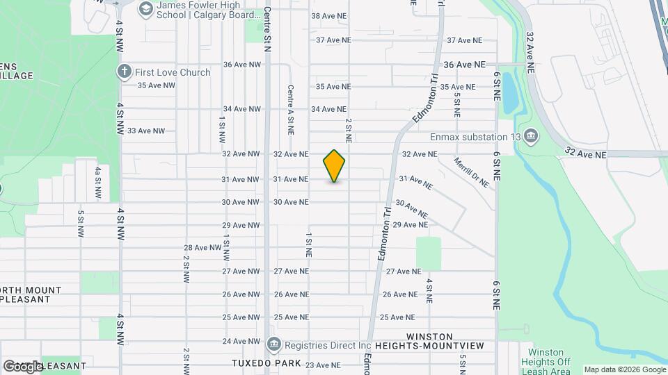 227 31 Av NE Map and Location Details