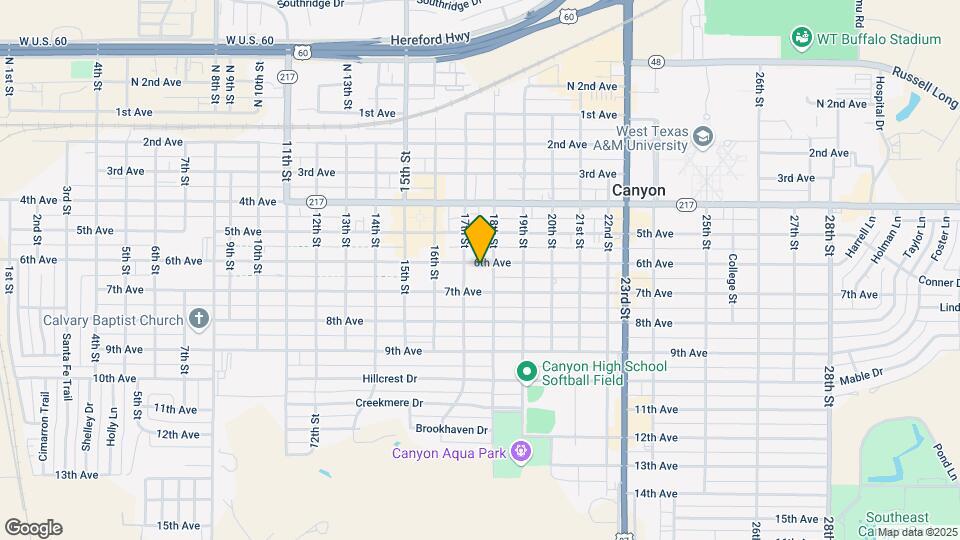 1710 6th Ave Map and Location Details
