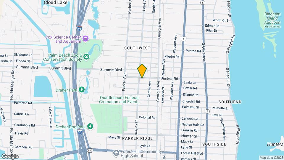 730 Bunker Rd Map and Location Details