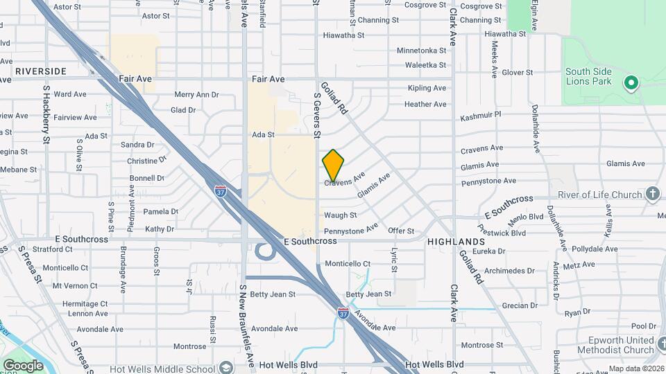 118 Cravens Ave, Unit 045 Map and Location Details