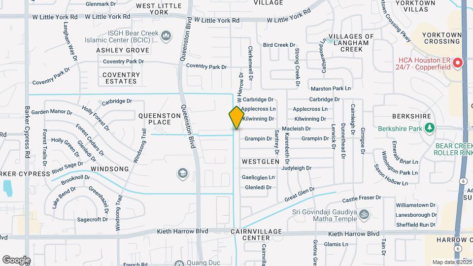 5407 W Harrow Dr Map and Location Details
