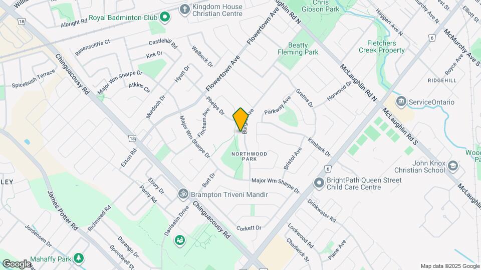 52 Burgby Ave Map and Location Details