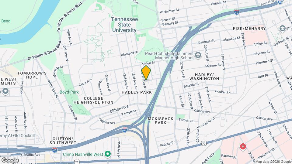 3013 Clare Ave Map and Location Details