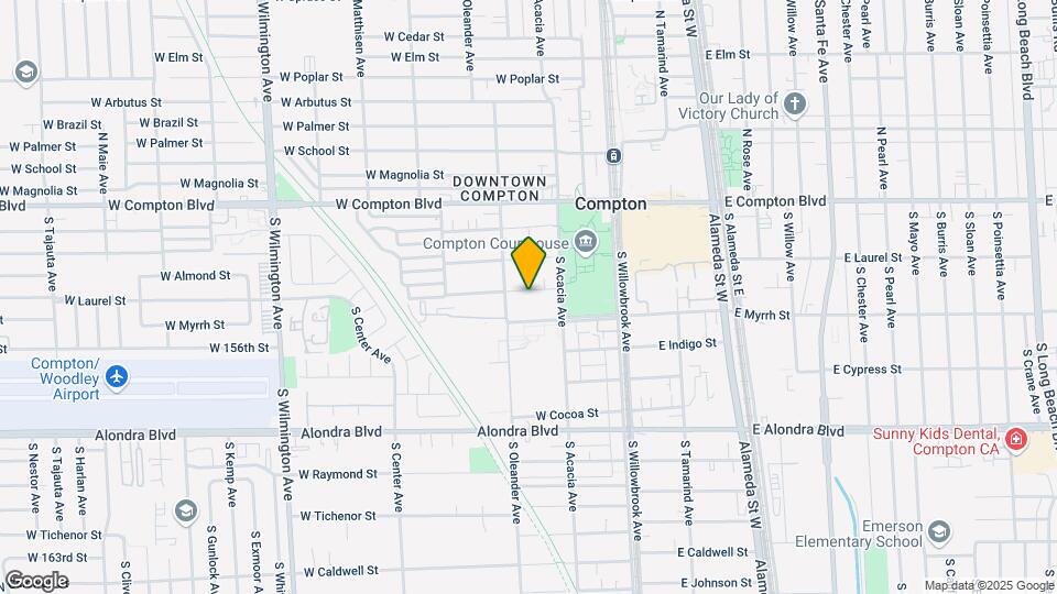 328 W Laurel St Mapa y Detalles de la Ubicación