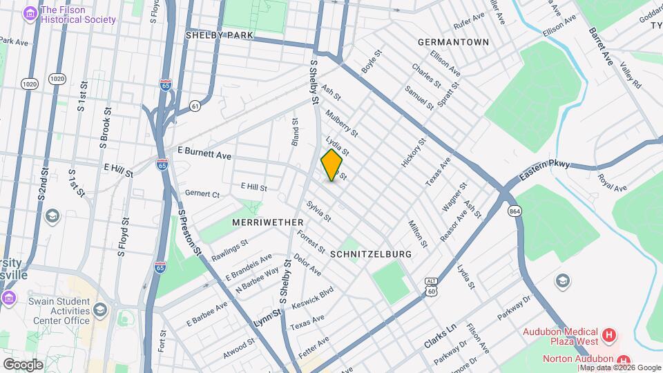 831 E Burnett Ave Mapa y Detalles de la Ubicación