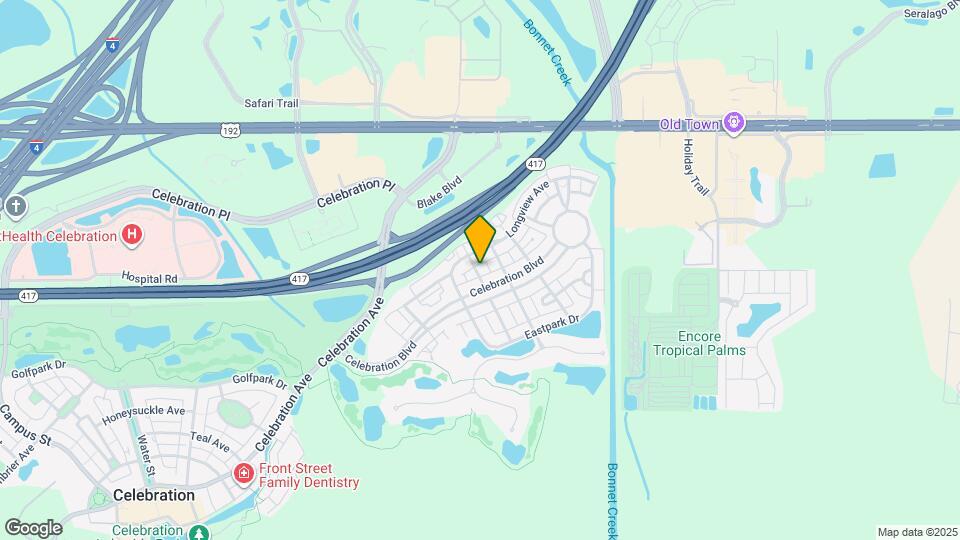 205 Redbud St Map and Location Details